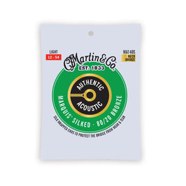 Martin Authentic Acoustic Marquis® Silked Guitar Strings 80/20 Bronze 12-54 MA140S