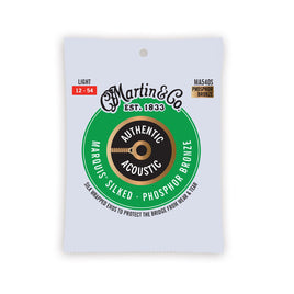 Martin Authentic Acoustic Marquis® Silked Guitar Strings Phosphor Bronze 12-54 MA540S
