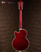 
              Gretsch Broadkaster Jr. Dark Cherry Flamed Maple (used) w/ case
            