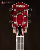 
              Gretsch Broadkaster Jr. Dark Cherry Flamed Maple (used) w/ case
            