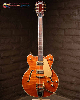 Gretsch LTD Broadkaster Semi-hollowbody Electric Guitar - Roundup Orange Stain (New)