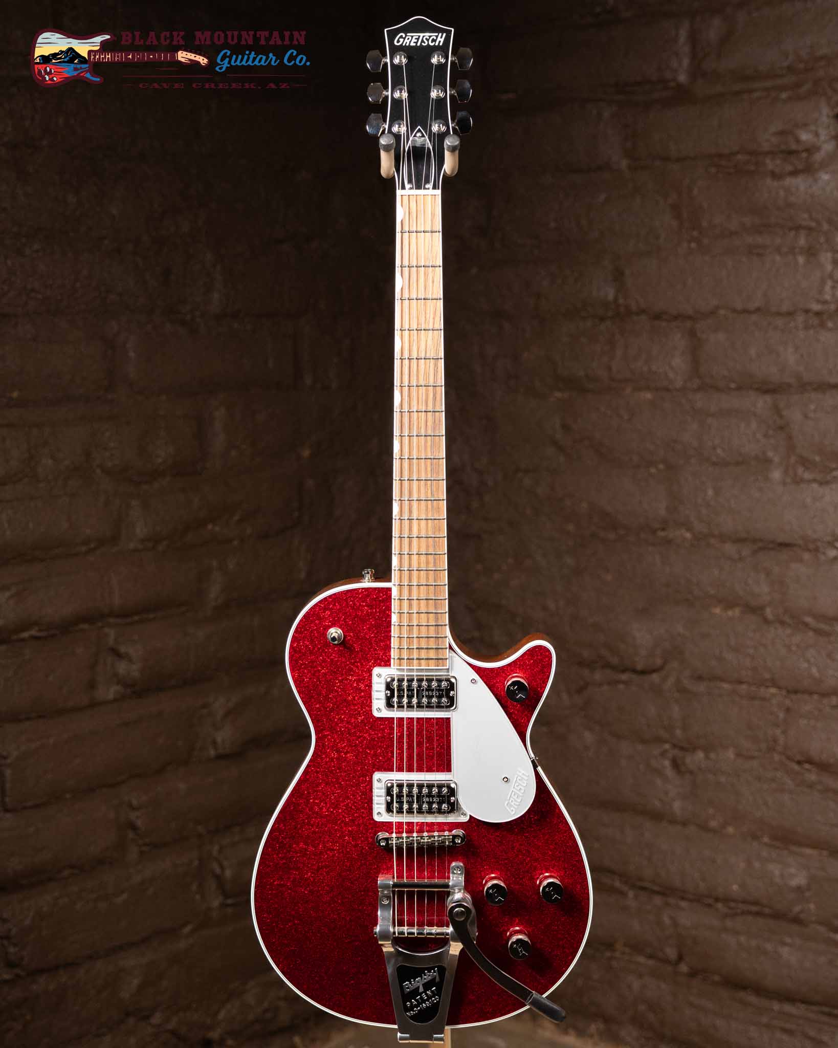 Gretsch G6129T Players Edition Jet FT Red Sparkle| Black Mountain