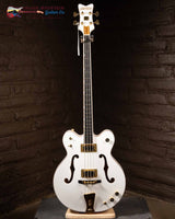 
              Gretsch G6136LSB White Falcon Bass
            