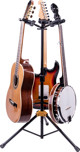 Hercules GS432B PLUS Triple Guitar Stand