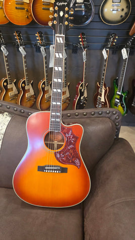 Epiphone Hummingbird Standard EC- Cherry Sunburst (0435) (New)
