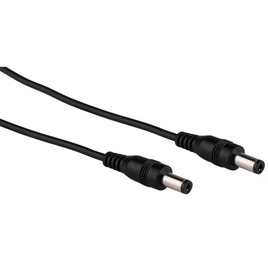 77158 2.1 x 5.5mm DC Male to Male Extension Cable 22 AWG 1 ft.