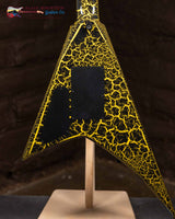 
              Jackson Custom Shop Randy Rhoads RR24 Black Yellow Crackle (Used)
            