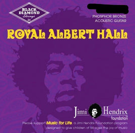 Black Diamond Jimi Hendrix Royale Albert Hall Acoustic Guitar Strings - Phosphor Bronze Light