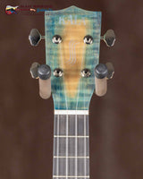 
              Kala All Solid Blue Flame Maple Waterfall Tenor Ukulele w/ Bag
            