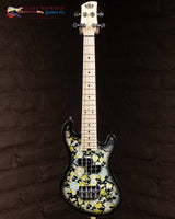 
              Kala Solid Body 4-String Floral Black Burst Fretted U•BASS® (New)
            