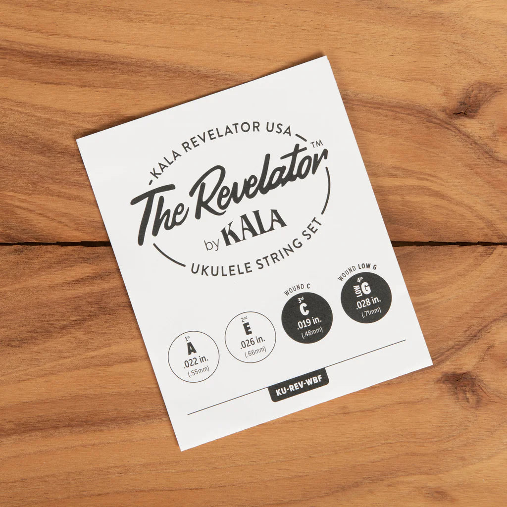 Kala Revelator Ukulele String Set KU-REV-WBF| Black Mountain Guitar Co
