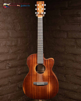 Martin 000C Jr-E StreetMaster Acoustic-electric Guitar - Dark Mahogany Distressed (New)