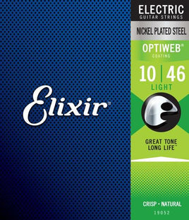 Elixir Strings Optiweb Electric Guitar Strings - .09-.042 Light