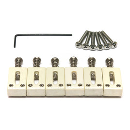 GraphTech String Saver by Graph Tech Saddle Strat & Tele Style 2-3/16" Spaced (6 Pcs) PS-8000-F0