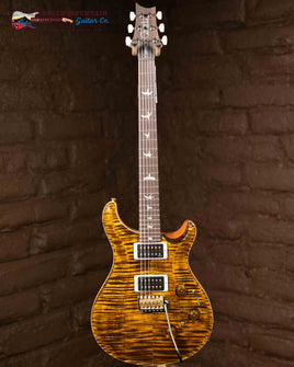 PRS Custom 24 Piezo 10-Top Electric Guitar - Yellow Tiger (New)