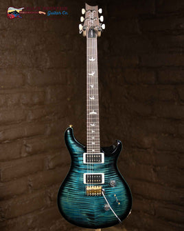 PRS Custom 24 10-Top Electric Guitar - Cobalt Smokeburst (New)