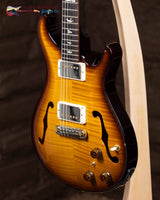 
              PRS Hollowbody II Piezo 10-Top - Custom Color Tobacco Wrap Smokeburst (New)
            