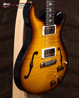 
              PRS Hollowbody II Piezo 10-Top - Custom Color Tobacco Wrap Smokeburst (New)
            