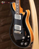 
              PRS Hollowbody II Piezo Maple Top Black and Back Natural (New)
            
