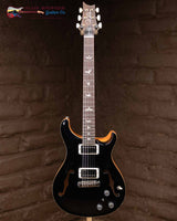 
              PRS Hollowbody II Piezo Maple Top Black and Back Natural (New)
            
