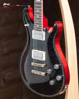 
              PRS McCarty 594 Custom Color- Black Rainbow Holoflake Top with Metallic Red Back (New)
            