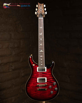 PRS McCarty 594 Custom Color Fire Red Black Burst 10 Top (New)