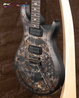 
              PRS S2 Custom 24-08 - Poplar Burl Charcoal Burst Satin (New)
            