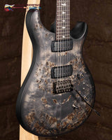 
              PRS S2 Custom 24-08 - Poplar Burl Charcoal Burst Satin (New)
            