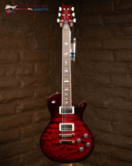 PRS S2 McCarty SC 594 Quilt Top Custom Color Fire Red (New)