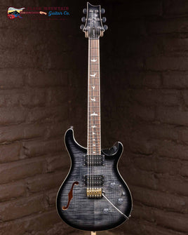 PRS SE Custom 24 Semi-Hollow Piezo - Charcoal Burst (New)