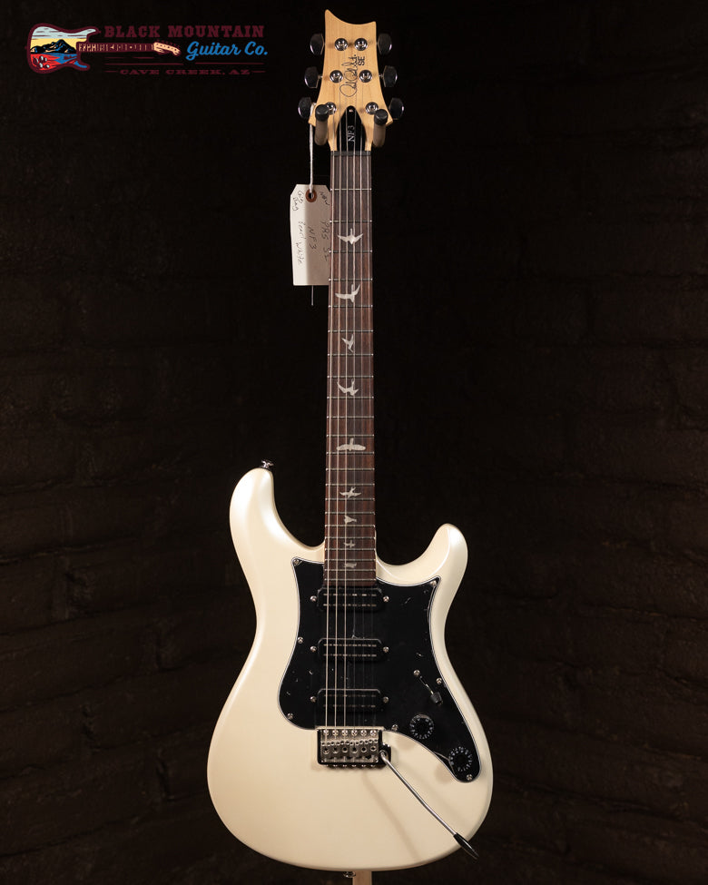 PRS SE NF3 Pearl White ローズネック PRS SE NF3 Pearl White Rosewood (New)| Black Mountain Guitar Co