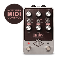 Universal Audio Ruby '63 Top Boost Amplifier - Silver (New)