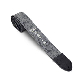 Martin Scroll-and-Leaf Denim Strap