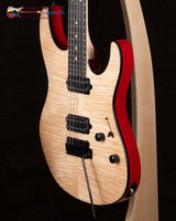 
              Suhr Modern - Natural Top; Translucent Red Back (New)
            