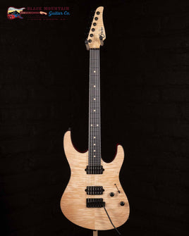 Suhr Modern - Natural Top; Translucent Red Back (New)