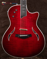 
              Taylor T5-C1 Semi-Hollow Electric Acoustic - Red Edge Burst (Used)
            