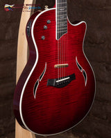 
              Taylor T5-C1 Semi-Hollow Electric Acoustic - Red Edge Burst (Used)
            