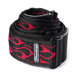 Dunlop Classic Flame Red Strap