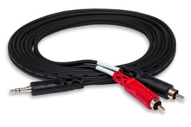 Hosa Stereo Breakout 3.5mm TRS to Dual RCA 10' (CMR-210)