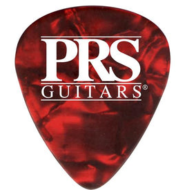 PRS Red Celluloid Pearloid Picks 12-Pack - Thin