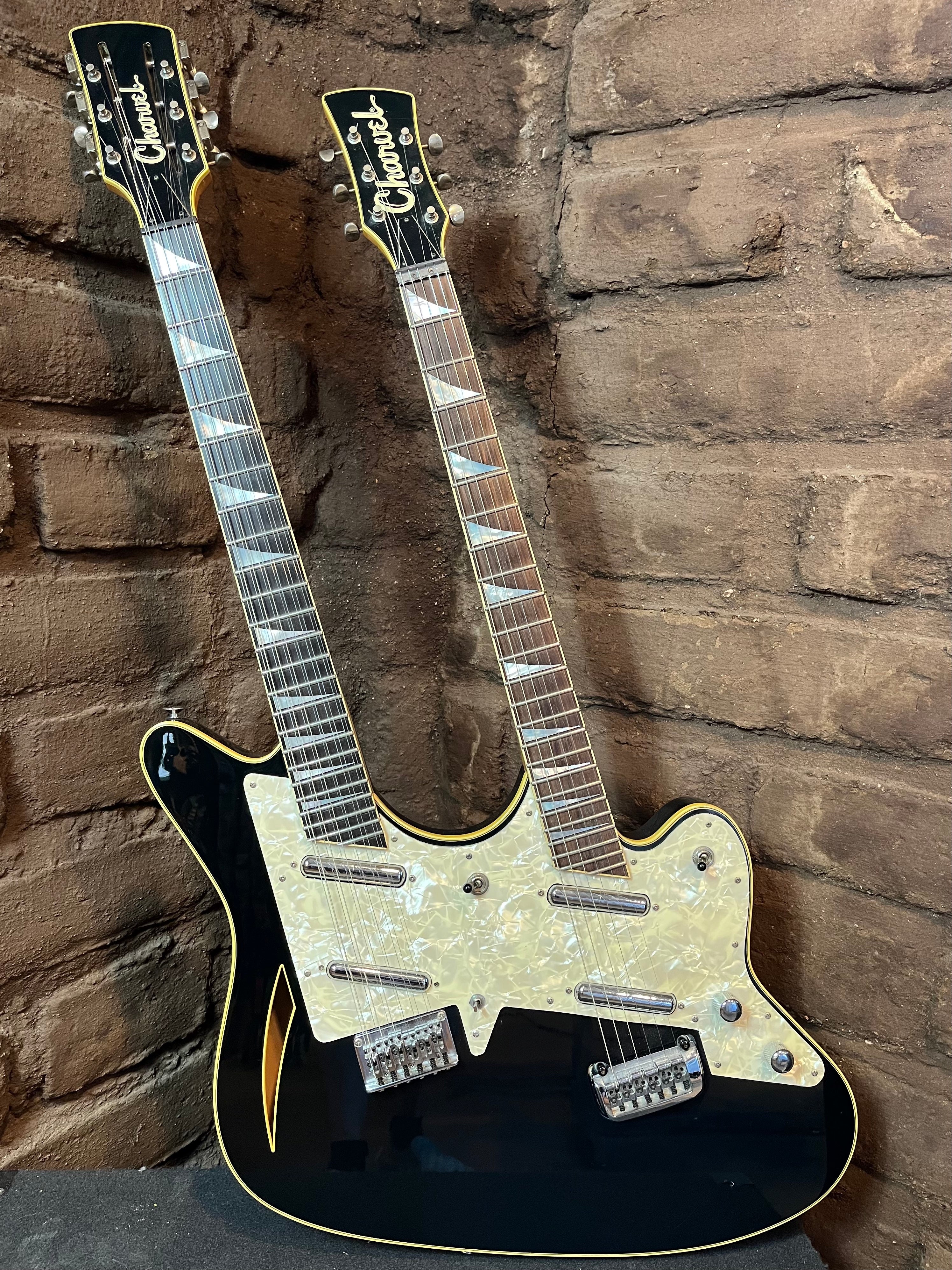 1990's Charvel Surfcaster Electric Guitar Sunburst Finish