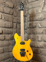 
              EVH Wolfgang WG Standard QM, Baked Maple Fingerboard, Transparent Amber
            