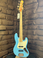 
              G&L Fullerton Deluxe JB-5-Bass - Himilayan Blue
            