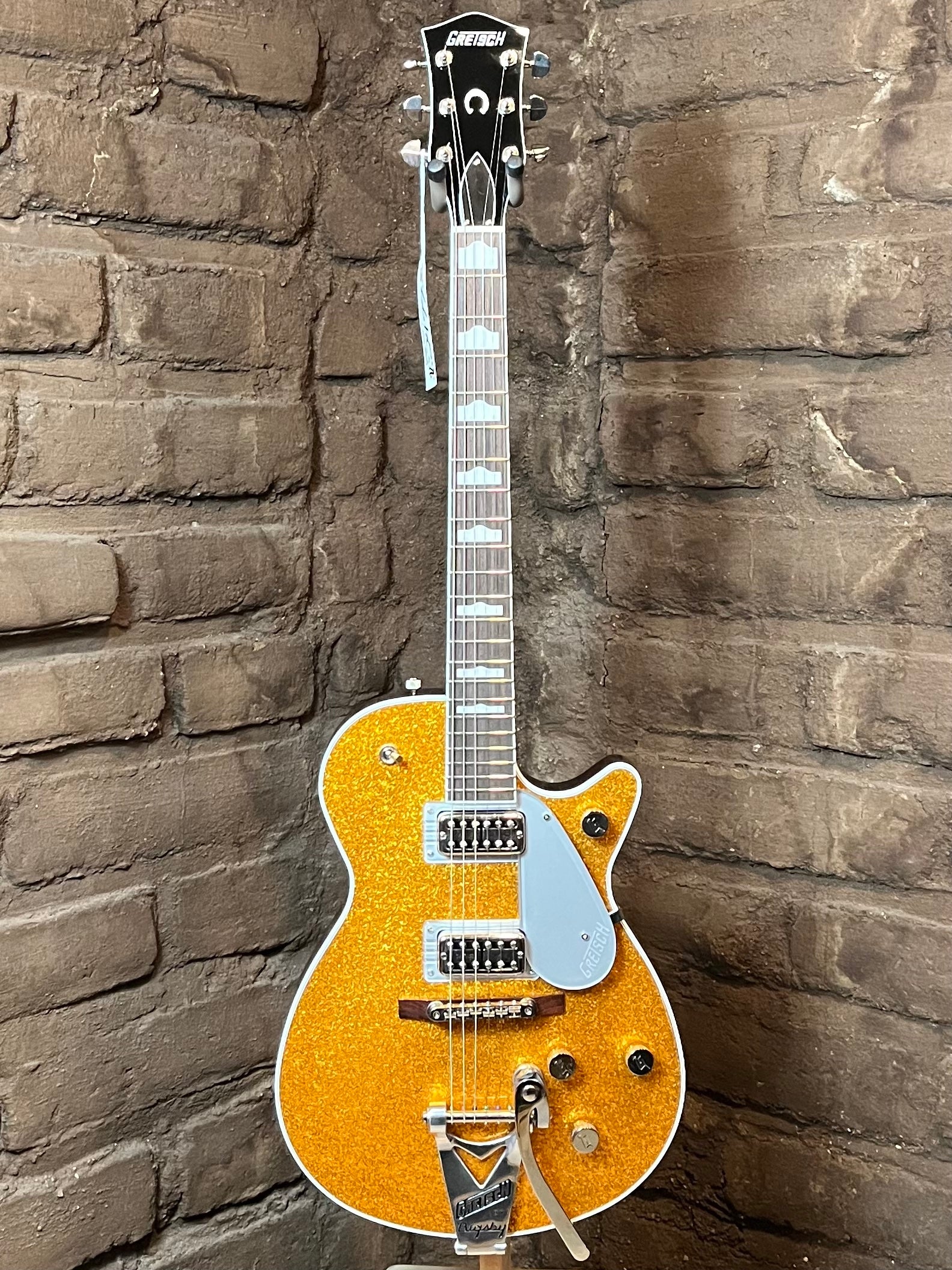 Gretsch G6129T 89VS Vintage Select 89 Gold Sparkle Jet with Bigsby Used