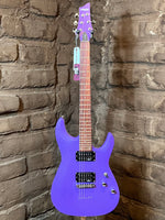 
              Schecter C-6 Deluxe Electric Guitar Satin Purple (New)
            