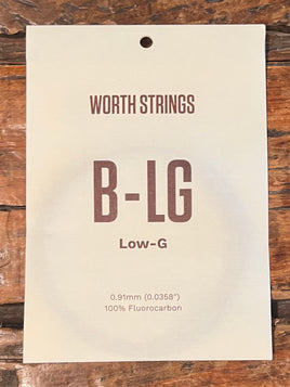 Worth Strings Brown Fluoro-carbon Single string for Low-G (standard version).