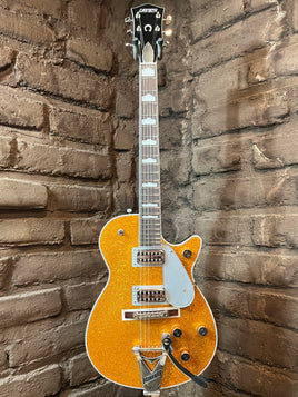 Gretsch G6129T-89VS Vintage Select ’89 Gold Sparkle Jet with Bigsby