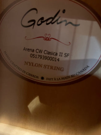 Godin Arena CW Clasica II SF Nylon (New)