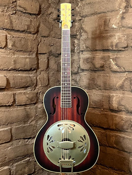 Gretsch G9221 Alligator Biscuit Round-Neck Acoustic/Electric Resonator