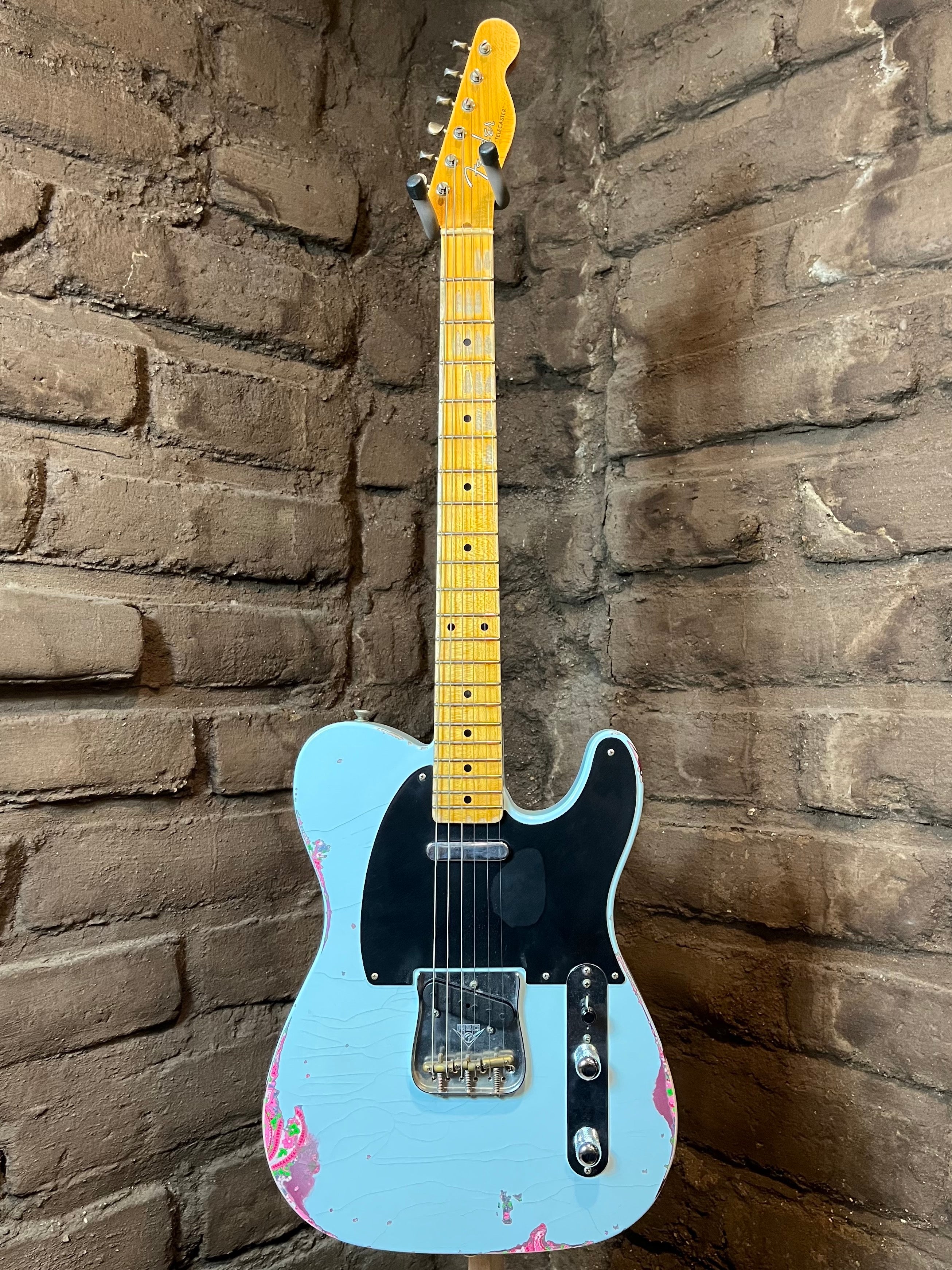 ★CustomOrder Relic SonicBlue Telecaster Fender Custom 1969 Telecaster Thinline Journeyman Relic Aged